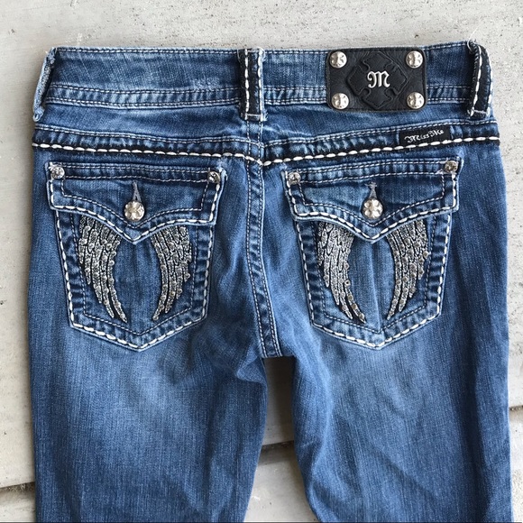 MISS ME JEANS SIZE 28 - Picture 2 of 7